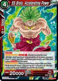 SS Broly, Accelerating Power - Fearsome Rivals - Dragon Ball Super: Masters card