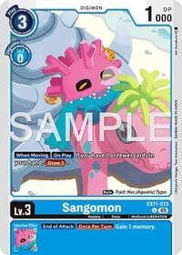 Sangomon - Dawn of Liberator - Digimon Card Game card