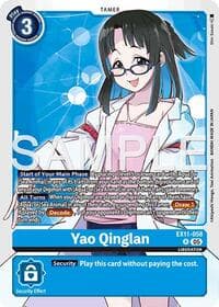 Yao Qinglan - Dawn of Liberator - Digimon Card Game card