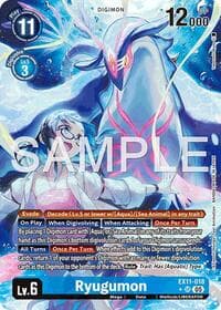 Ryugumon (Alternate Art) - Dawn of Liberator - Digimon Card Game card