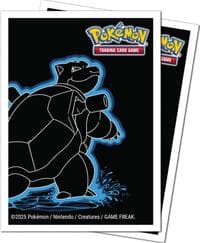 APEX Deck Protector Sleeves -  Pokemon Neon Kanto: Blastoise (105-pack) - Ultra Pro Card Sleeves - Card Sleeves card