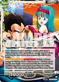 Bulla // Bulla, Shopping With Dad - Fearsome Rivals - Dragon Ball Super: Masters card
