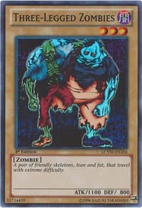 Three-Legged Zombies - Legendary Collection 3: Yugi's World - YuGiOh card