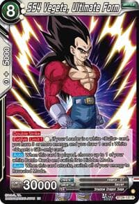 SS4 Vegeta, Ultimate Form - Fearsome Rivals - Dragon Ball Super: Masters card