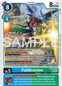 Paildramon - BT16-025 (Reprint) - Advanced Booster Digimon Generation - Digimon Card Game card