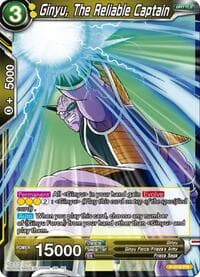 Ginyu, The Reliable Captain (Reprint) - Promotion Cards - Dragon Ball Super: Masters card
