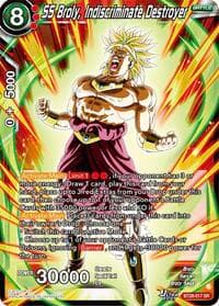 SS Broly, Indiscriminate Destroyer - Fearsome Rivals - Dragon Ball Super: Masters card