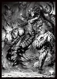 Magic: The Gathering Player's Card Sleeve - Phyrexia: All Will Be One - Vraska, Betrayal's Sting MTGS-265 (80-Pack) - Ensky Card Sleeves - Card Sleeves card
