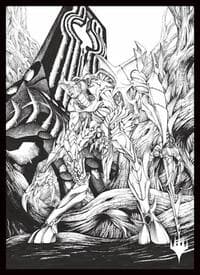Magic: The Gathering Player's Card Sleeve - Phyrexia: All Will Be One - Lukka, Bound to Ruin MTGS-268 (80-Pack) - Ensky Card Sleeves - Card Sleeves card