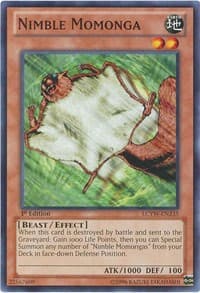 Nimble Momonga - Legendary Collection 3: Yugi's World - YuGiOh card
