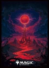 Magic: The Gathering Player's Card Sleeve - Wilds of Eldraine - Blood Moon MTGS-277 (80-Pack) - Ensky Card Sleeves - Card Sleeves card