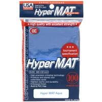 USA Limited KMC Card Barrier - Hyper Matte - Aqua (100-Pack) - KMC Card Sleeves - Card Sleeves card
