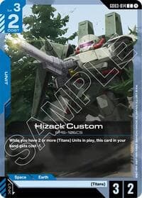 Hizack Custom - Steel Requiem - Gundam Card Game card