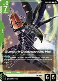 Gundam Deathscythe Hell - Steel Requiem - Gundam Card Game card