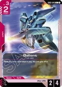 Balient - Steel Requiem - Gundam Card Game card