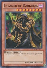 Invader of Darkness - Legendary Collection 3: Yugi's World - YuGiOh card