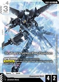 Graham's Union Flag Custom - Steel Requiem - Gundam Card Game card
