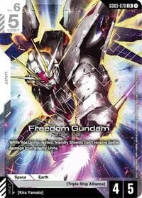 Freedom Gundam (GD03-070) - Steel Requiem - Gundam Card Game card