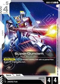 Super Gundam - Steel Requiem - Gundam Card Game card