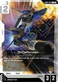 G-Defenser - Steel Requiem - Gundam Card Game card