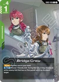 Bridge Crew - Steel Requiem - Gundam Card Game card