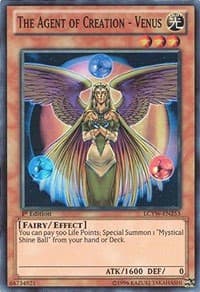 The Agent of Creation - Venus - Legendary Collection 3: Yugi's World - YuGiOh card