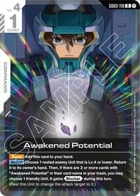 Awakened Potential - Steel Requiem - Gundam Card Game card