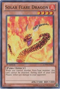 Solar Flare Dragon - Legendary Collection 3: Yugi's World - YuGiOh card