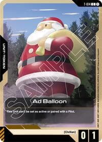 Ad Balloon (T-014) Token - Steel Requiem - Gundam Card Game card