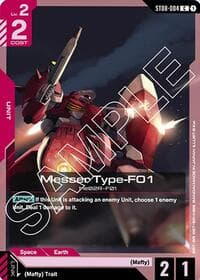 Messer Type-F01 - Starter Deck 08: Flash of Radiance - Gundam Card Game card