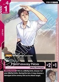 Hathaway Noa - Starter Deck 08: Flash of Radiance - Gundam Card Game card