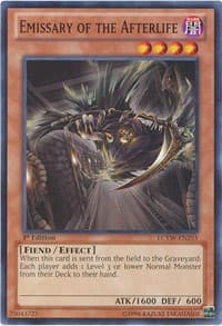 Emissary of the Afterlife - Legendary Collection 3: Yugi's World - YuGiOh card