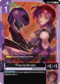 Tieria Erde - Starter Deck 07: Celestial Drive - Gundam Card Game card
