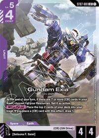 Gundam Exia (ST07-001) - Starter Deck 07: Celestial Drive - Gundam Card Game card