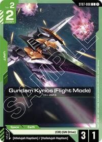 Gundam Kyrios (Flight Mode) - Starter Deck 07: Celestial Drive - Gundam Card Game card