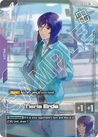 Tieria Erde (Store Tournament Winner Pack 03) - Gundam Promotional Cards - Gundam Card Game card
