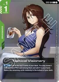 Tactical Visionary (Store Tournament Participant Pack 03) - Gundam Promotional Cards - Gundam Card Game card