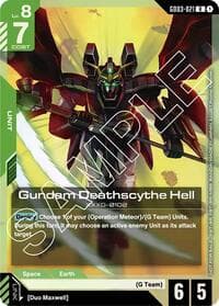 Gundam Deathscythe Hell (Store Tournament Participant Pack 03) - Gundam Promotional Cards - Gundam Card Game card