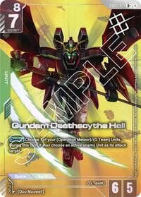 Gundam Deathscythe Hell (Store Tournament Winner Pack 03) - Gundam Promotional Cards - Gundam Card Game card