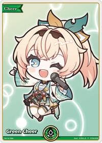 Green Cheer (P) (hY02-009) - hololive OFFICIAL CARD GAME Promos - Hololive card