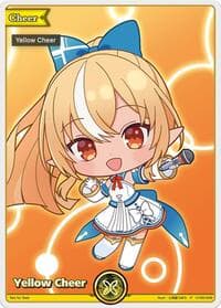 Yellow Cheer (P) (hY06-008) - hololive OFFICIAL CARD GAME Promos - Hololive card