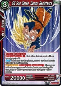SS Son Goten, Demon Resistance - Fearsome Rivals - Dragon Ball Super: Masters card