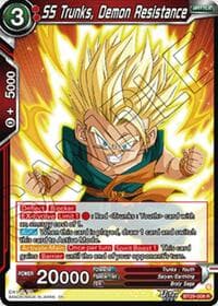 SS Trunks, Demon Resistance - Fearsome Rivals - Dragon Ball Super: Masters card