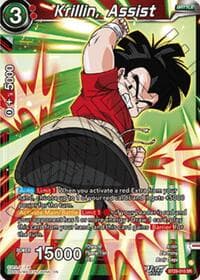 Krillin, Assist - Fearsome Rivals - Dragon Ball Super: Masters card