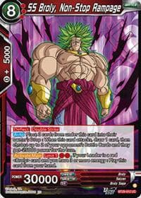 SS Broly, Non-Stop Rampage - Fearsome Rivals - Dragon Ball Super: Masters card