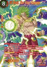SS Broly, Non-Stop Rampage (SPR) - Fearsome Rivals - Dragon Ball Super: Masters card