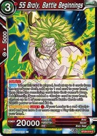 SS Broly, Battle Beginnings - Fearsome Rivals - Dragon Ball Super: Masters card