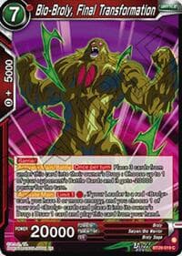 Bio-Broly, Final Transformation - Fearsome Rivals - Dragon Ball Super: Masters card