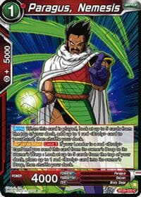 Paragus, Nemesis - Fearsome Rivals - Dragon Ball Super: Masters card