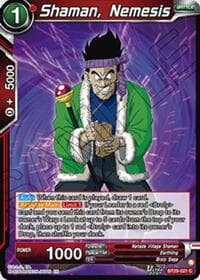 Shaman, Nemesis - Fearsome Rivals - Dragon Ball Super: Masters card